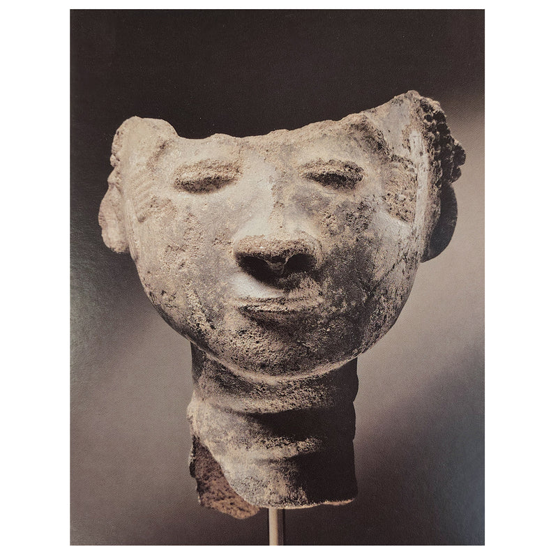 Postkort | Hoved af anefigur, Ashanti, Ghana