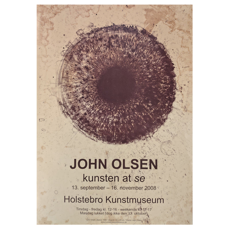Plakat | John Olsen - Kunsten at se