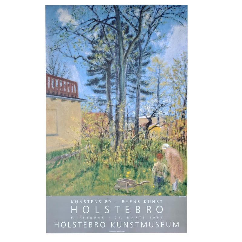 Plakat | Knud Agger. Kunstens by - byens kunst Holstebro
