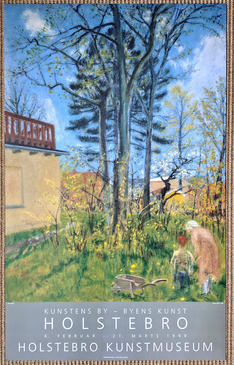 Plakat | Knud Agger. Kunstens by - byens kunst Holstebro