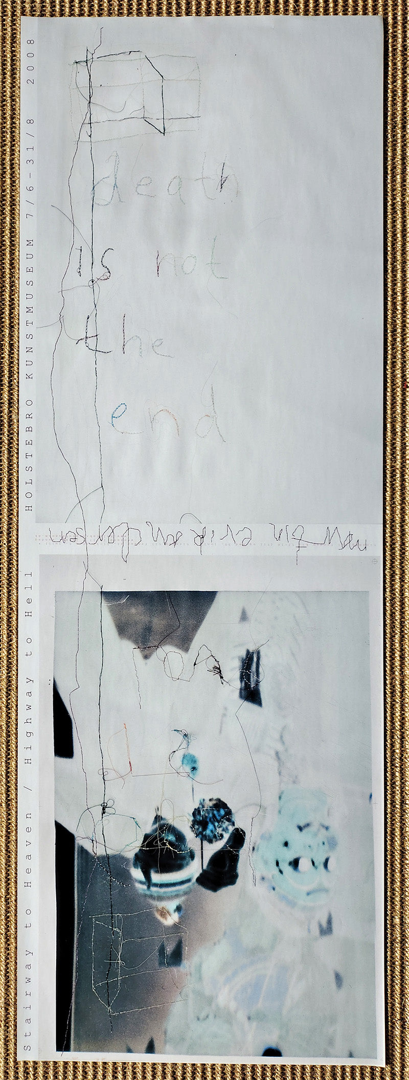 Plakat | Martin Erik Andersen. Death is not the end