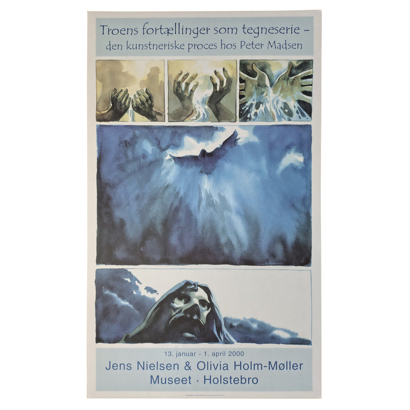 Plakat | Peter Madsen - Troens fortællinger som tegneserie