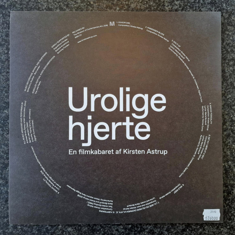 LP | Urolige hjerte En filmkabaret af Kirsten Astrup